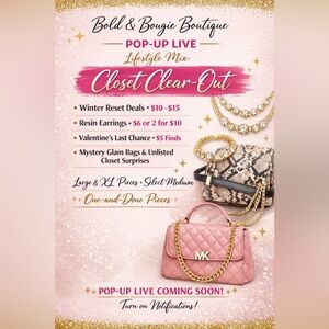 POP-UP LIVE COMING SOON